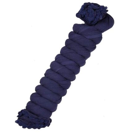 Women's Solid Cotton Dupatta (Navy Blue)